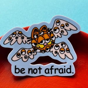 Biblically-Accurate Garfield vinyl sticker