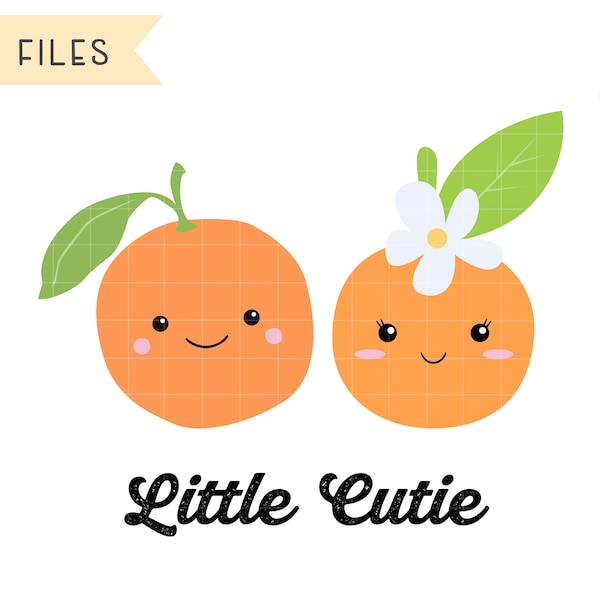 Cuties Orange SVG, Little Cuties SVG, Cuties SVG, Cute Orange, Oranges, Little Cutie, Clipart, Instant Download
