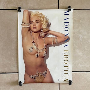 Vintage Madonna Very Rare Promotional 1992 Erotica SINGLE