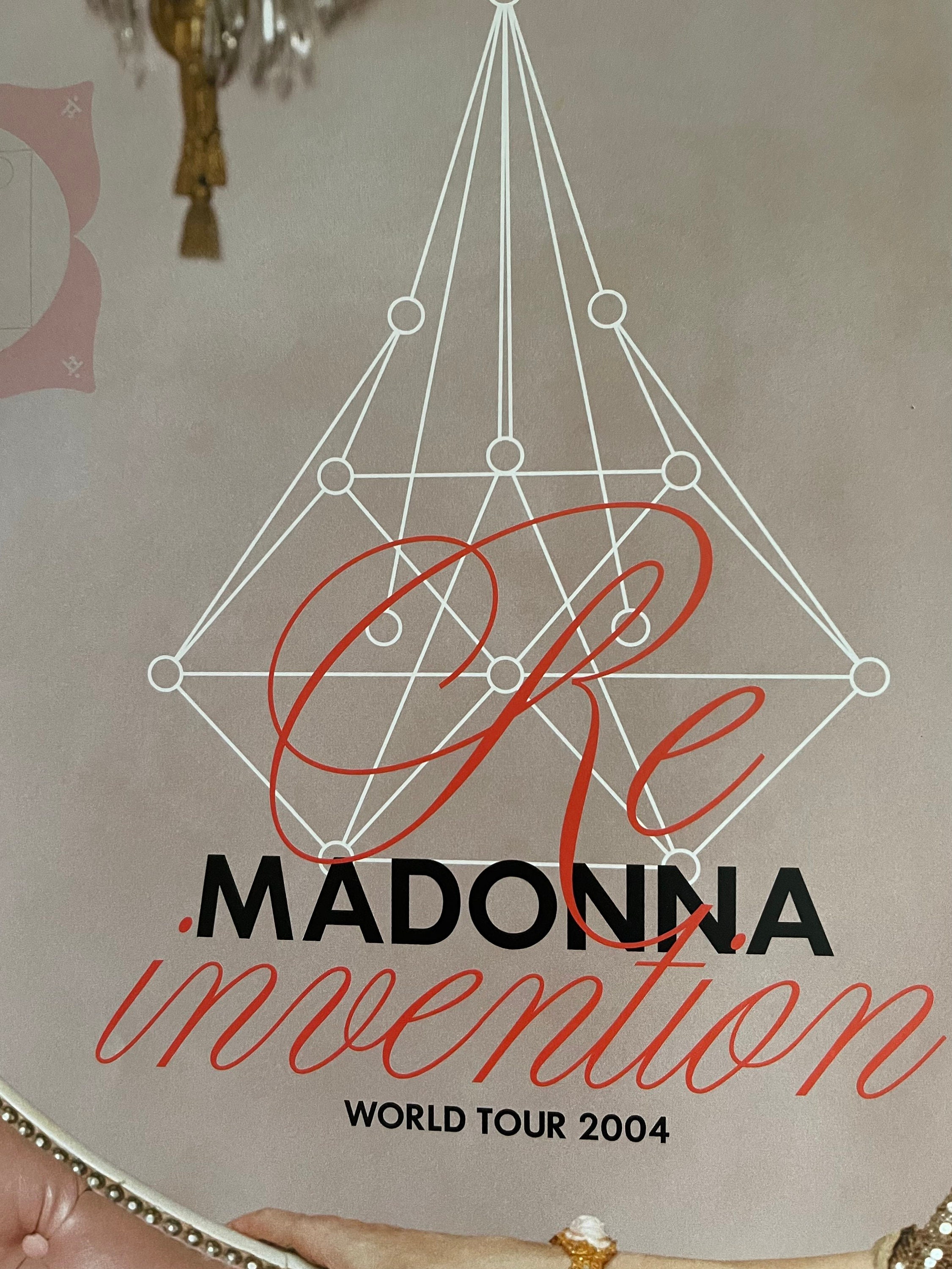 madonna reinvention tour programme