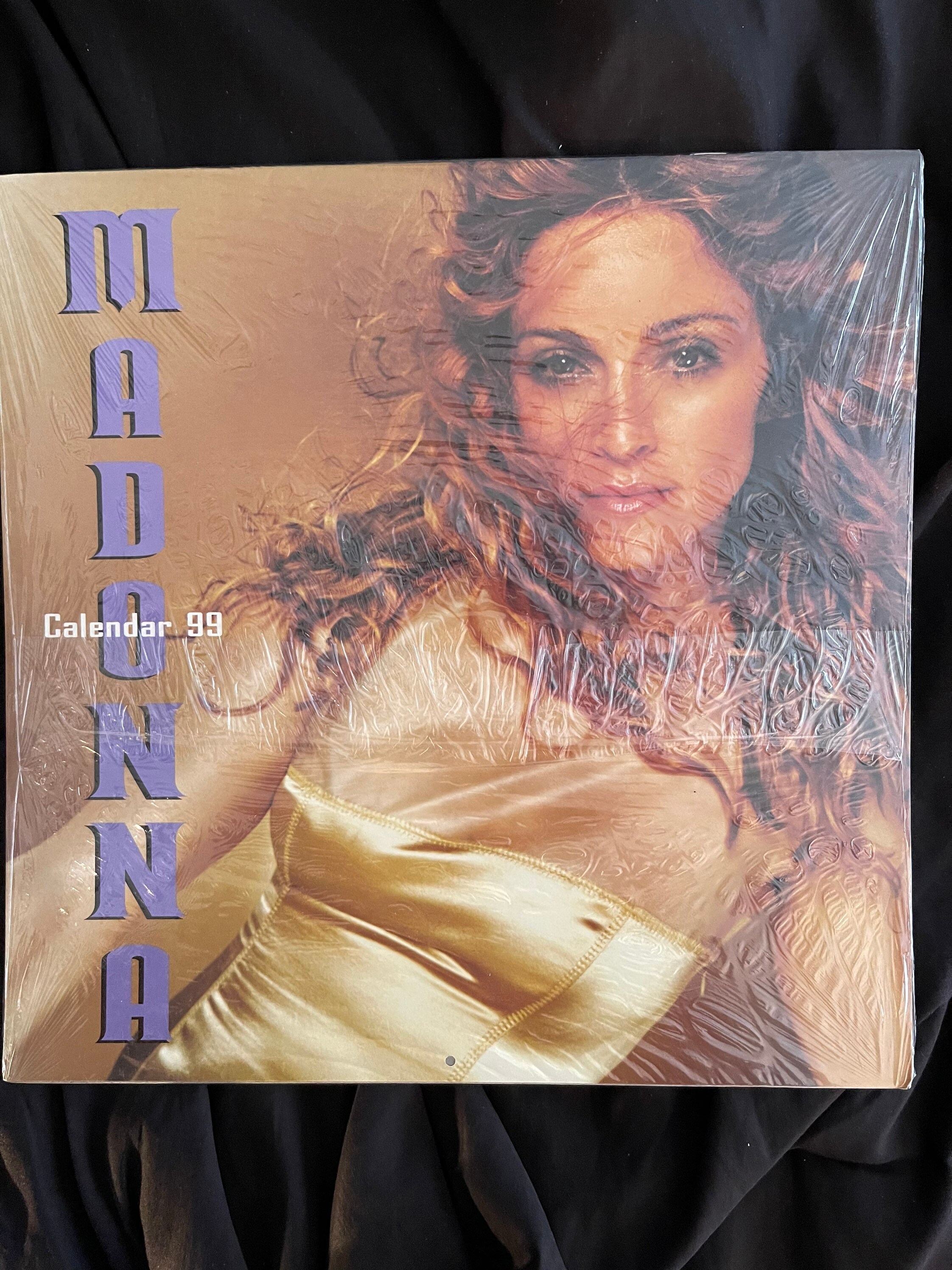 Vintage Madonna Official 1999 Calendar Sealed New Etsy
