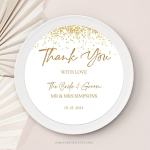 EDITABLE Gold Glitter Wedding Charger Plate Insert Peach Flowers Wedding Charger Plate Card Insert Wedding Baby Shower Insert 0189