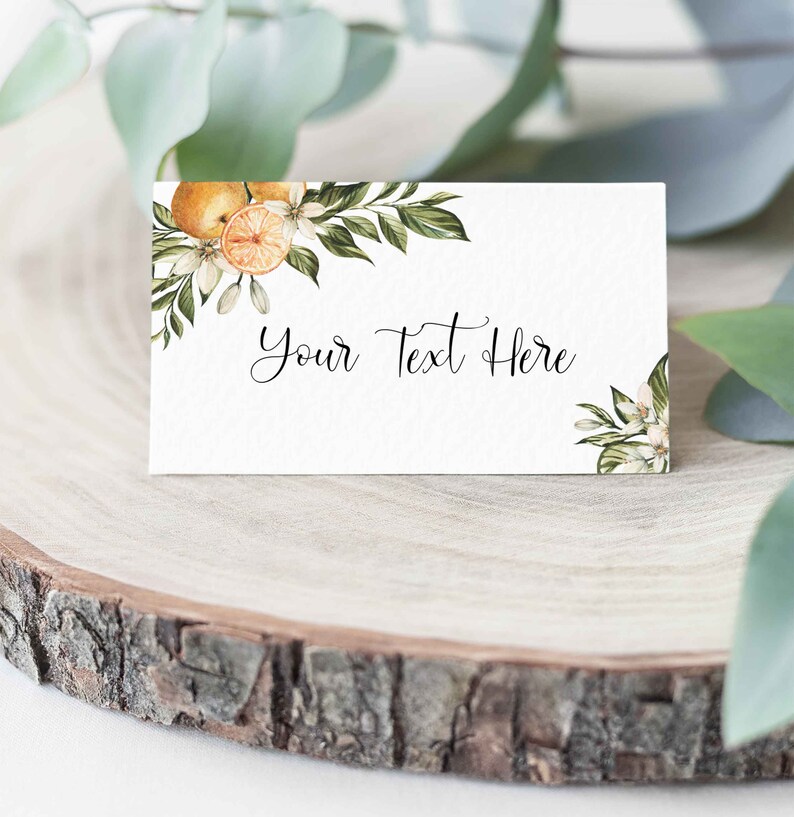 Orange Wedding Invitation Template 0031 Printable Marriage Invite Templett Citrus Editable Invitation INSTANT Download Citrus Wedding