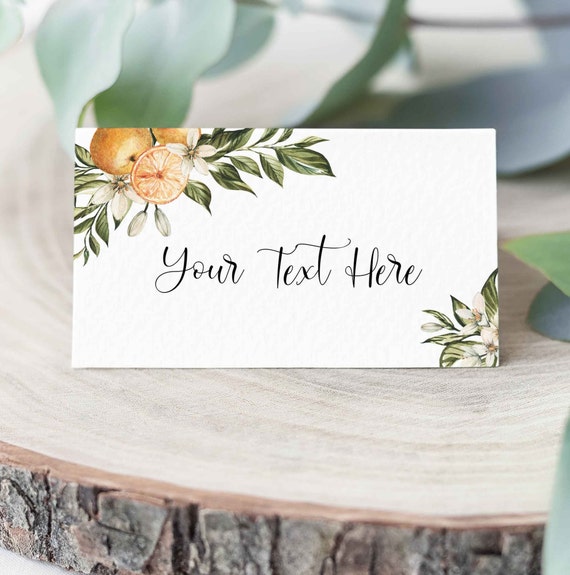 Orange Wedding Invitation Template 0031 Printable Marriage Invite Templett Citrus Editable Invitation INSTANT Download Citrus Wedding