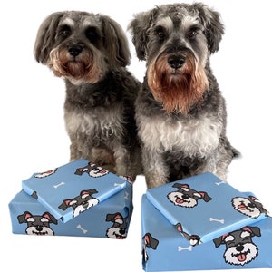 Schnauzer Dog All Occasion Gift Wrapping Paper Rolls, 1pc