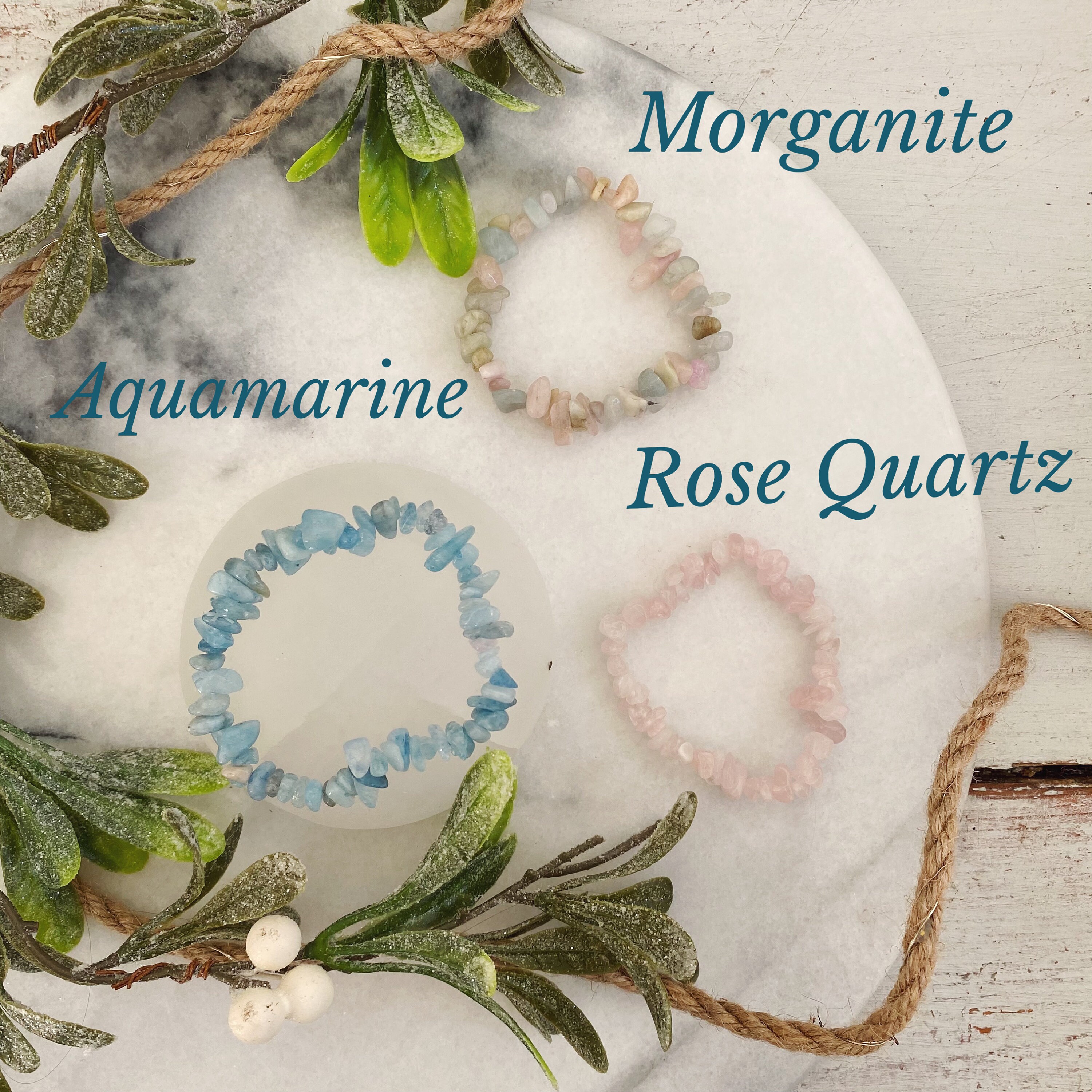 Crystal Chip Bracelets Wearable Stackable Crystal Magic Etsy UK