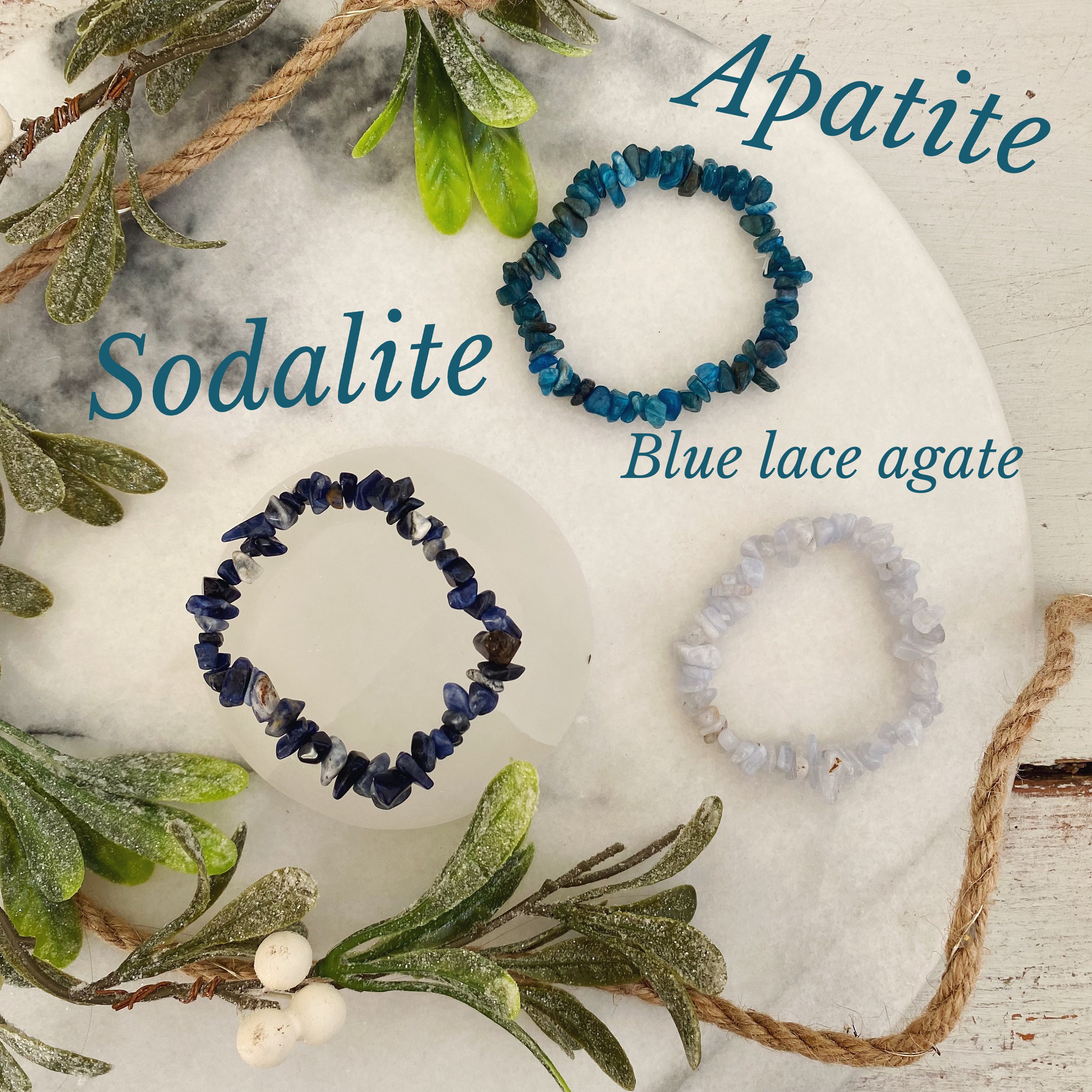 Crystal Chip Bracelets Wearable Stackable Crystal Magic Etsy UK