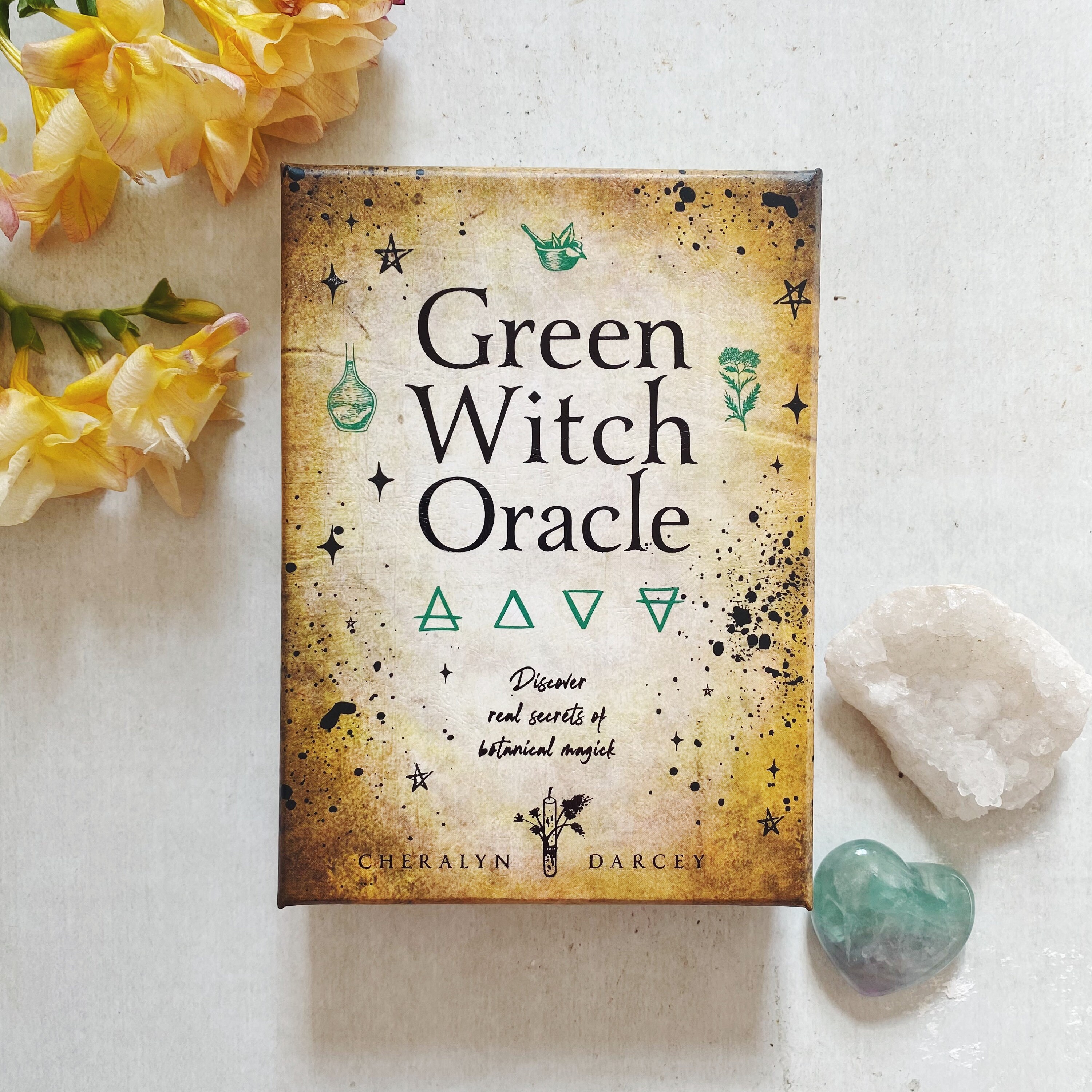 Green Witch Oracle Deck Discover The Real Secrets Of Etsy