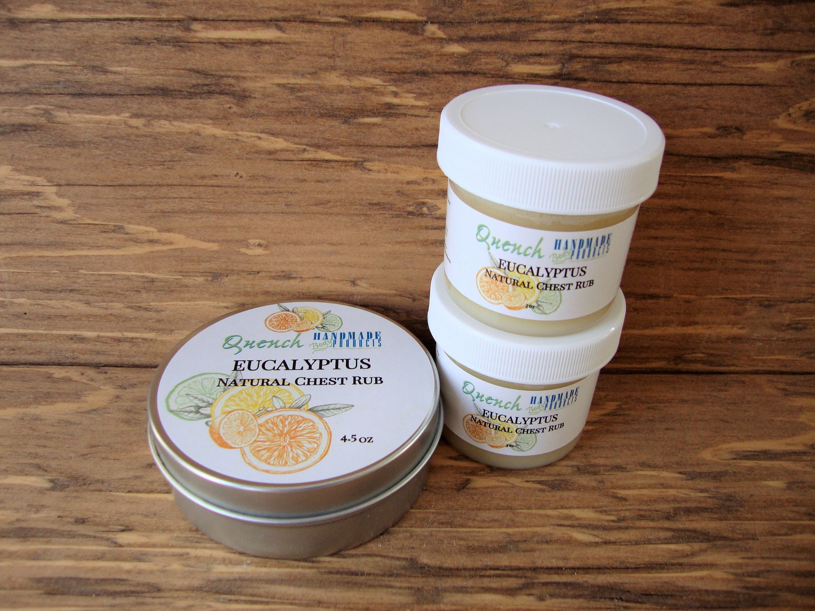 Eucalyptus Chest Rub Natural Decongestant Herbal Vapour Rub Etsy Canada