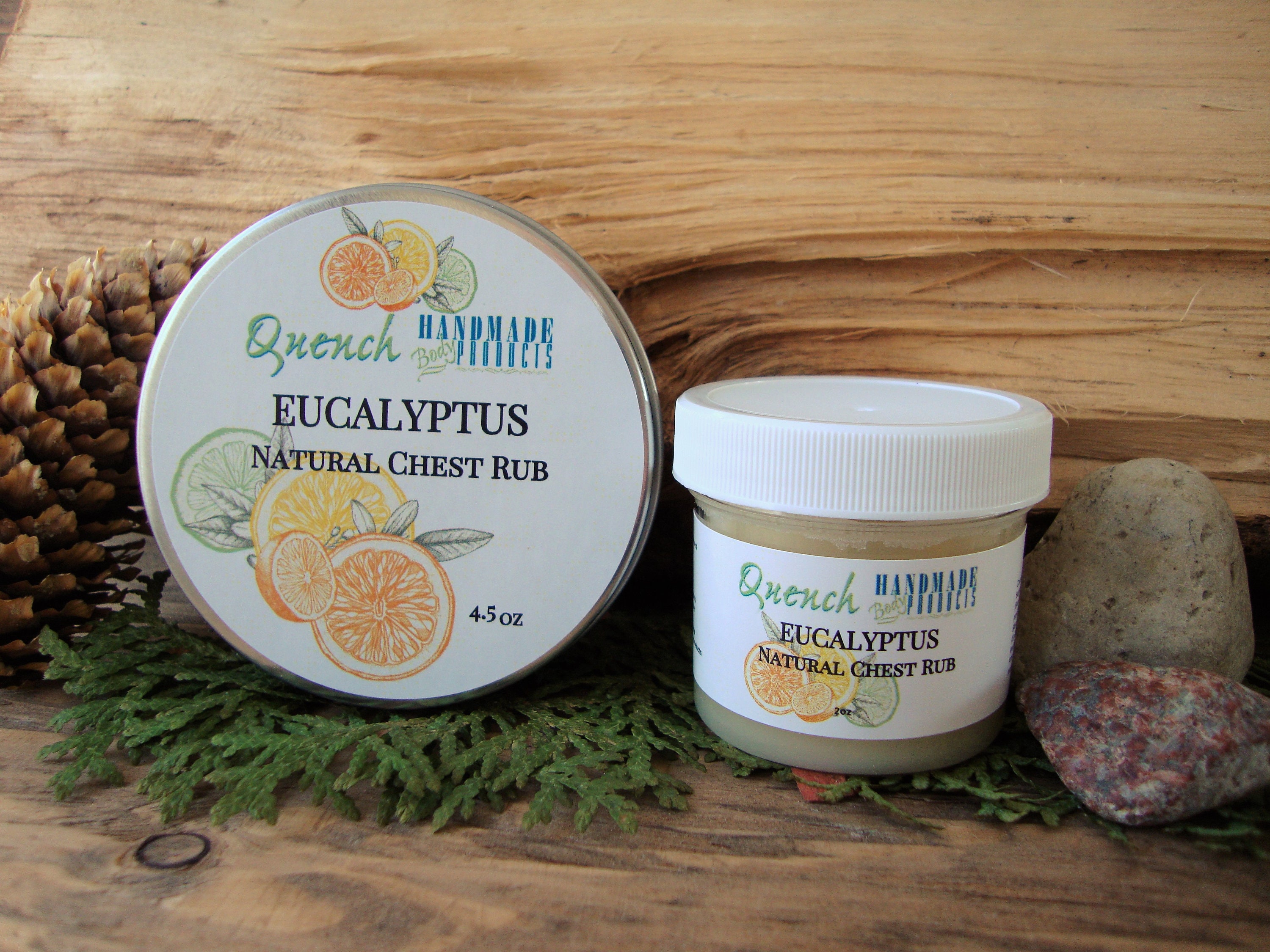 Eucalyptus Chest Rub Natural Decongestant Herbal Vapour Rub Etsy Canada