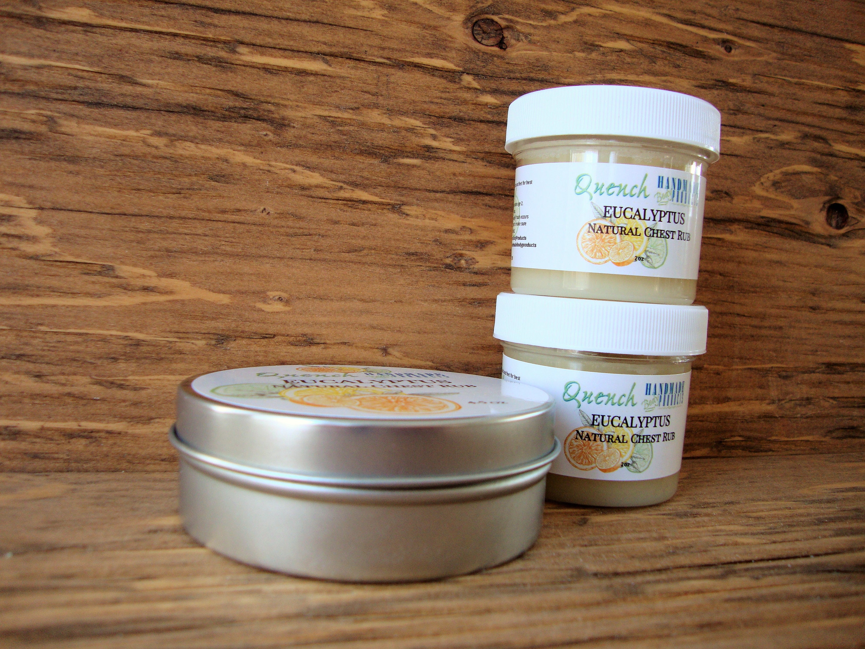 Eucalyptus Chest Rub Natural Decongestant Herbal Vapour Rub Etsy Canada