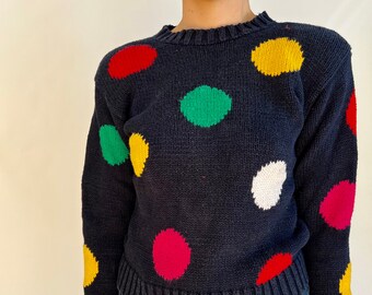 dot sweater