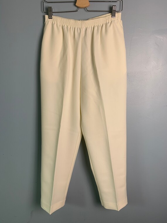 alfred dunner elastic waist pants