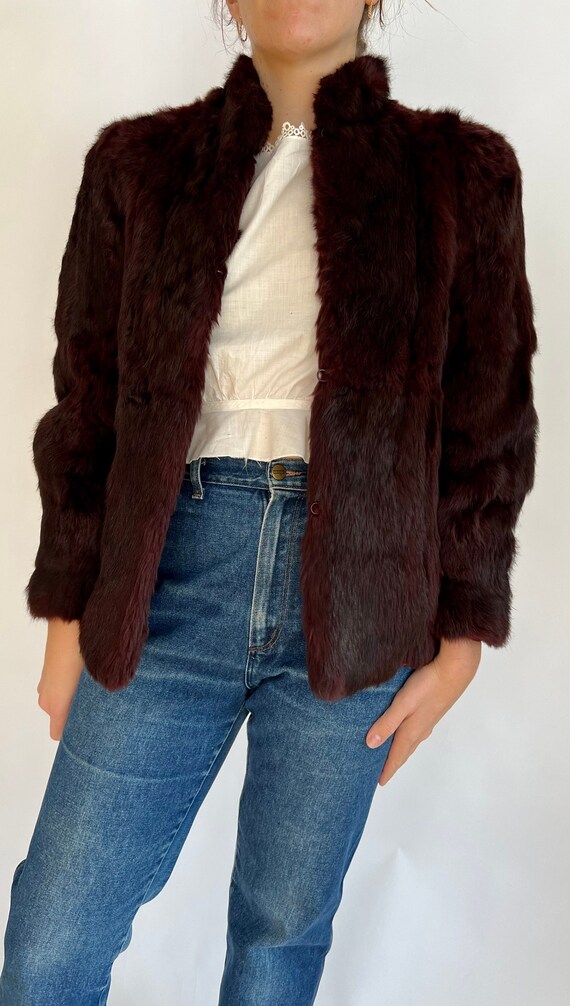 Vintage purple bomber jacket Gem