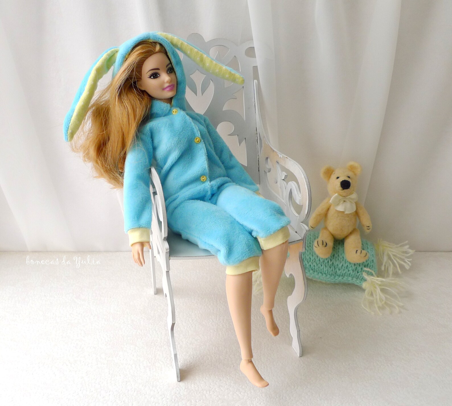 Blue Barbie pajamas Curvy Standard Kigurumi Barbie jumpsiut Etsy