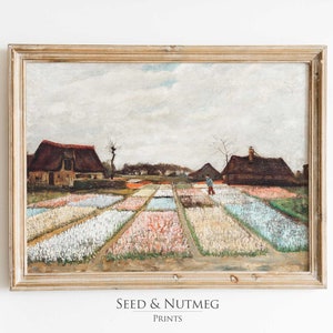 Vintage Spring Flowers Art Print | Digital Prints | Printable Wall Art | Antique Oil Painting | Wall Decor 268