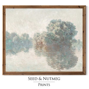 Vintage Muted Watercolor Landscape Art Prints | Digital Prints | Antique Oil Painting | Downloadable Digital PRINTABLE Wall Art | 242