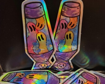 Groovy Ghosties Sticker