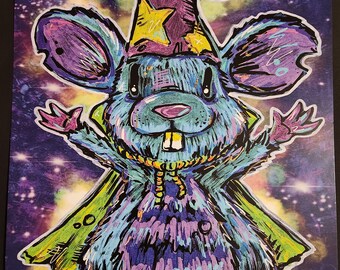 Rat Wizard print