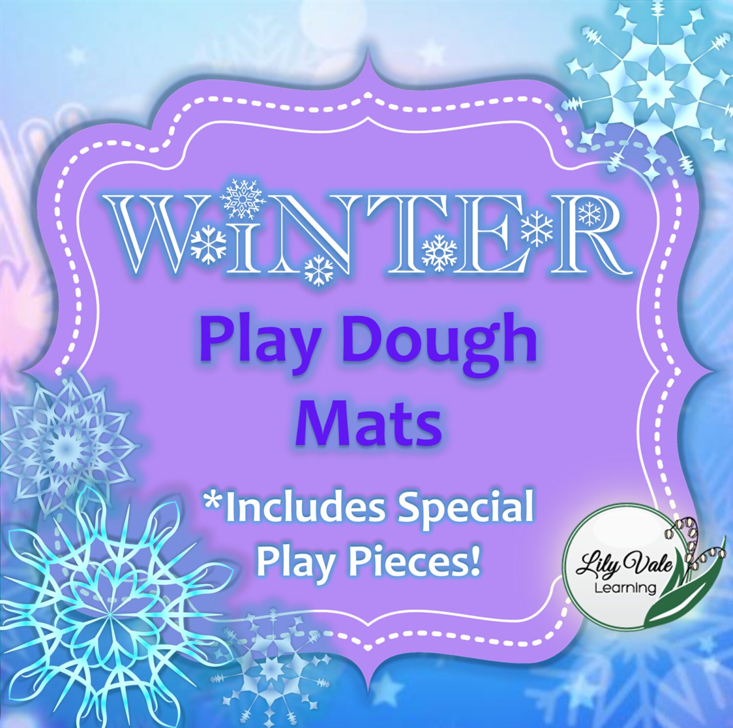 INSTANT DOWNLOAD Play Dough Activity Winter Wonderland Etsy