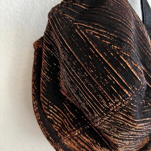 Sutiã vintage Victoria's Secret preto brilhante 36C 1998 Lingerie imagem 2