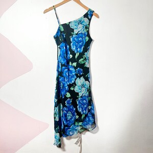 Vintage Y2k Asymmetric Dress - Etsy