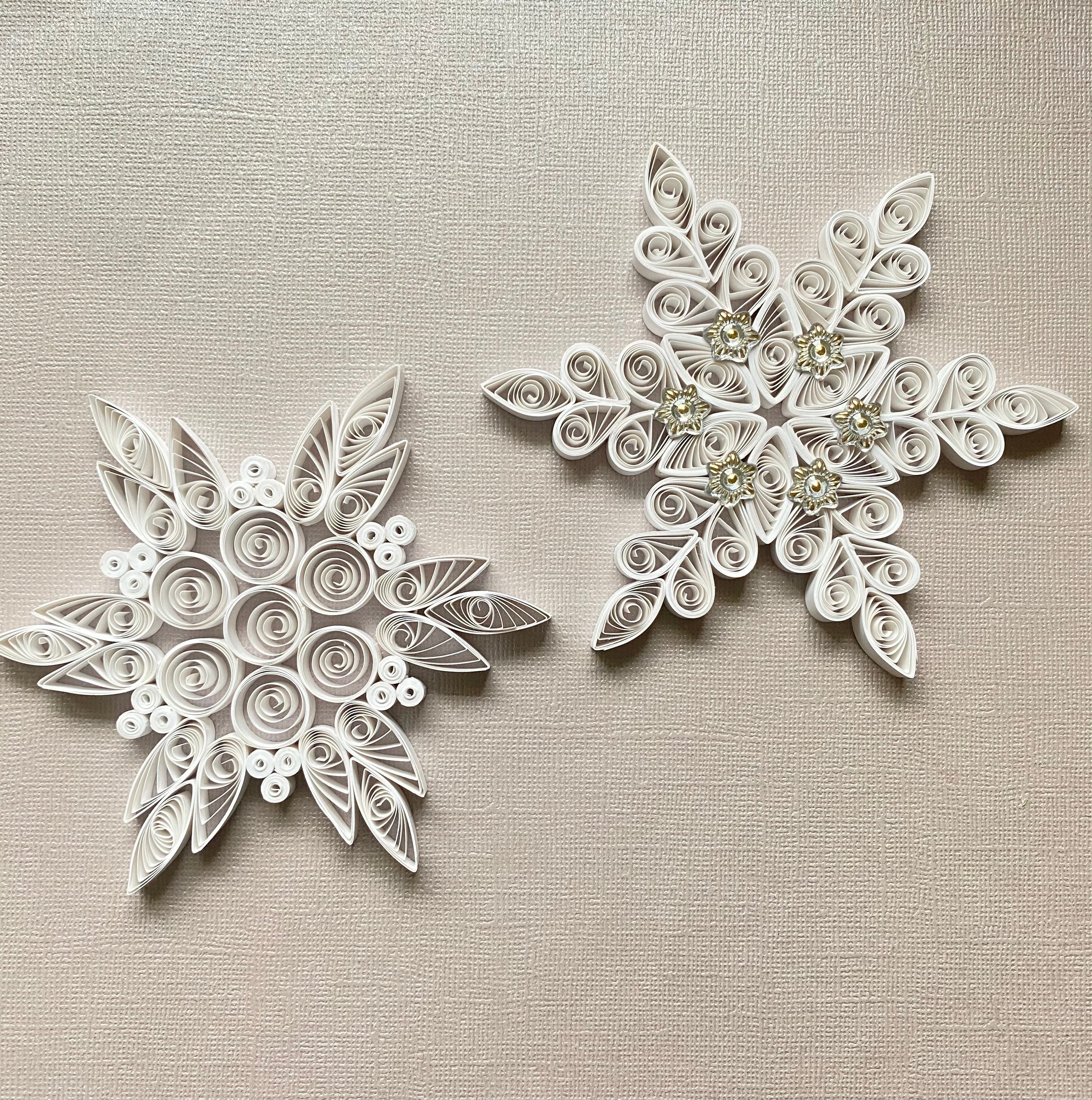 Snowflakes Quilling Kit