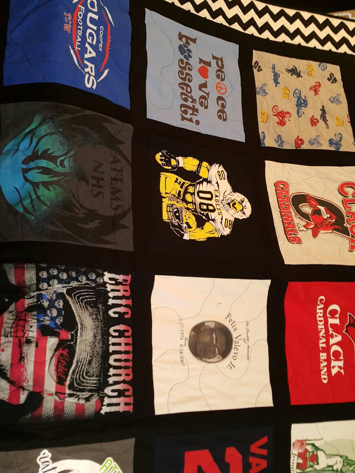 Custom Tshirt Quilts Handmade Quilts Christmas Ideas - Etsy