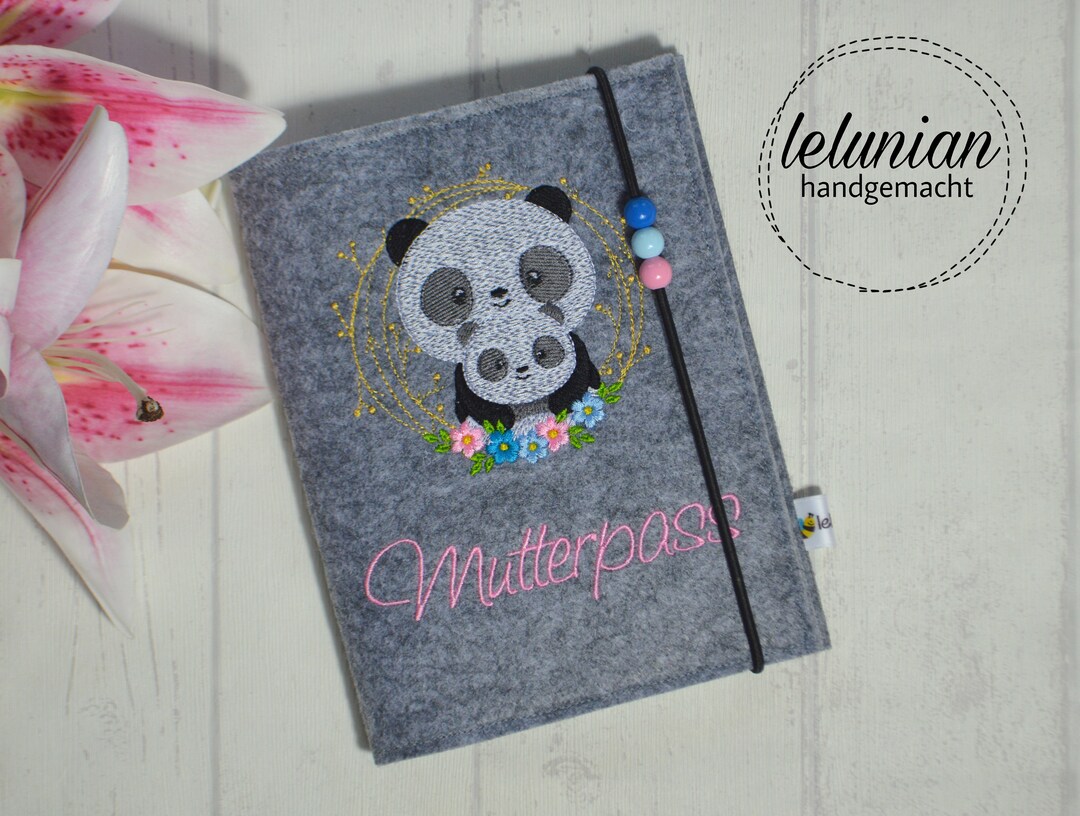 Funda Para Pasaporte De La Madre Funda Para Pasaporte De La Madre Panda