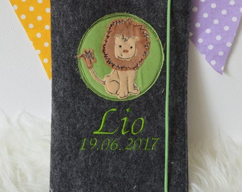 U heft hülle mit impfpass löwe - Etsy.de