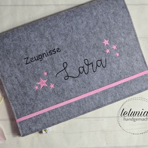 Zeugnismappe Sterne