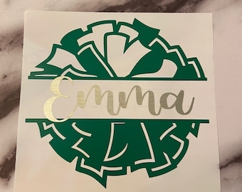 Pom Pom Decal Etsy