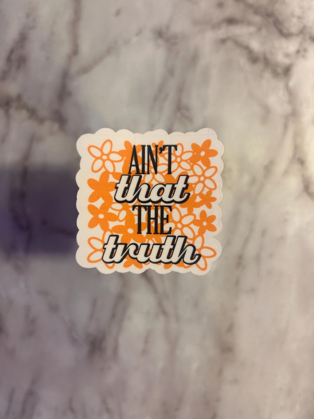 Truth Addict Sticker Aint That the Truth Waterproof Vinyl Sticker, Sassy Vinyl Stickers ...