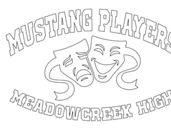 Custom MeadowCreek HS Theatre Shirts