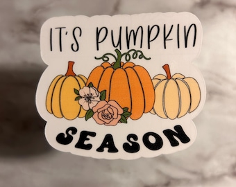 Fall Pumpkin Season Sticker