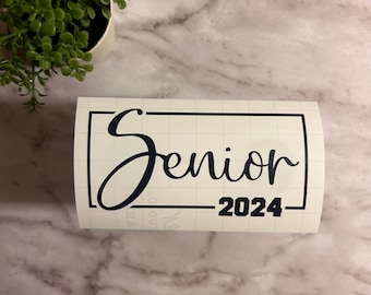Customizable Class of 2026 Decal | Graduation Gift