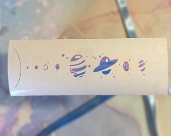 Holographic Solar System Decal