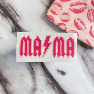 Mama Rockstar Decal for Car, Laptop, Tumbler