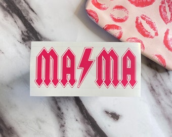 Mama Rockstar Decal for Car, Laptop, Tumbler