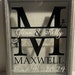 Personalized Wedding Gift for Couple | Personalized Last Name Floating ...