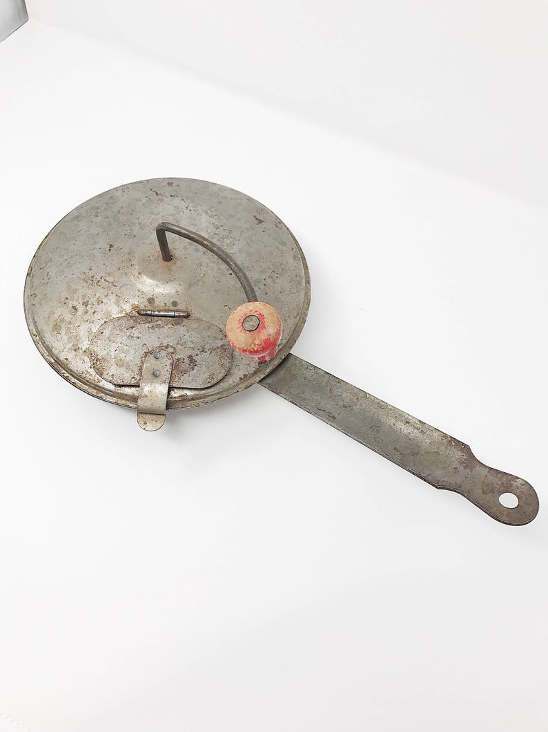 Vintage Popcorn Popper Antique Hand Crank Stove Top Popper Etsy