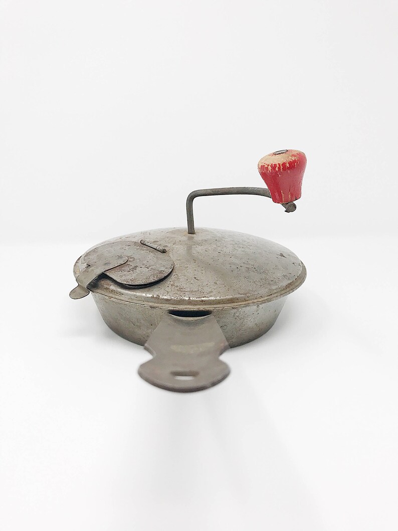 Vintage Popcorn Popper Antique Hand Crank Stove Top Popper Etsy