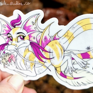 Maraquan Draik Neopets Vinyl Sticker 3&quot; Original Cartoon Art Fairy