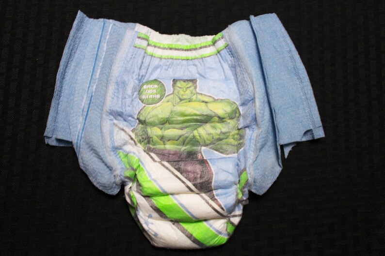 Goodnights Hero Diapers size LXL fits 100200 lbs. Custom Etsy