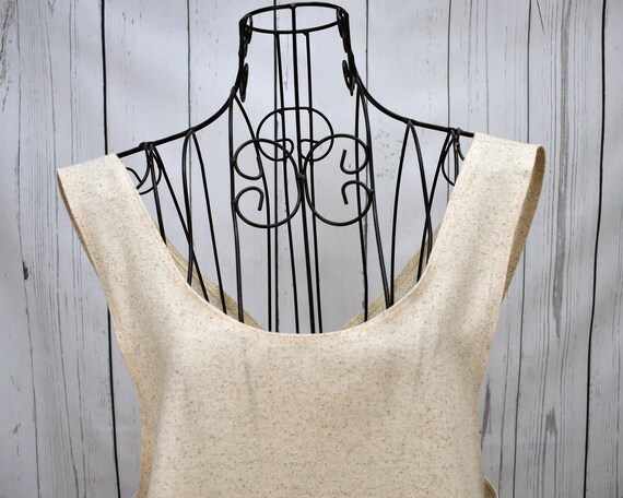 Cotton Cross Back Apron: Japanese Style, No Tie - Etsy Canada