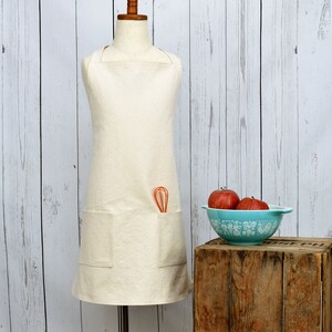Childs Embroidered Apron, Childs Apron, Personalized Kid Apron, Embroidered Kid apron, Apron for Girl, Apron for Boy, Kids Cooking Apron