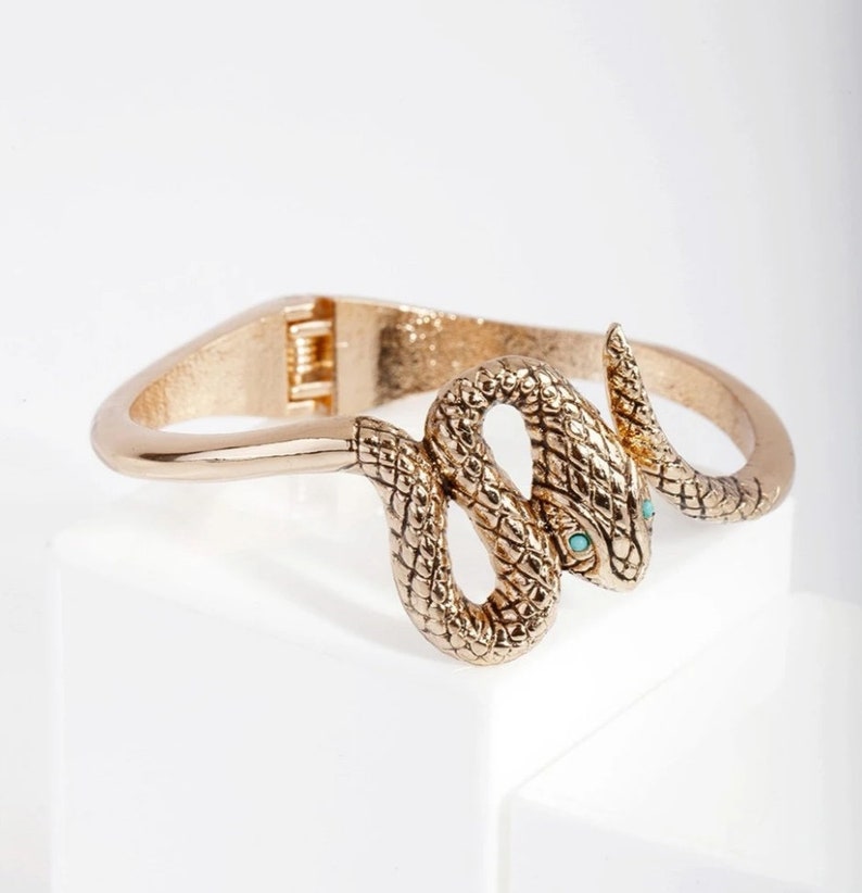 Rose gold snake bracelet Clearance