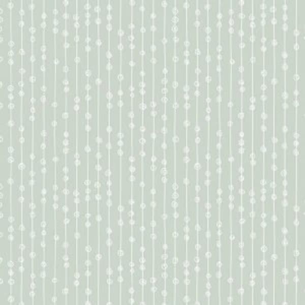 By The Continuous HALF Yard - Garden Square by Kim Schaefer for Andover, Dotted Stripe, Pattern 7811-C