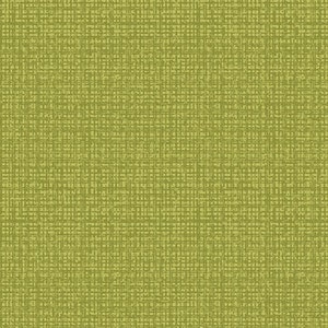 RARE - 34&quot; REMNANT - Color Weave by Contempo Studio for Benartex Fabrics, Pattern, 06068-44 Green Crosshatch, Blender, Basic