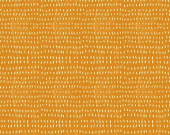 Raro - RESTO 22" X 43" - Fall Goodness di Cori Dantini per la miscela n. 112.114.06 Semi su arancio mandarino, tratti ondulati bianco crema